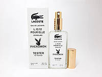 Женский тестер Lacoste Eau De L.12.12 Pour Elle Sparkling ( Лакоста Спарклинг) с феромонами 65 мл