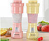 Складаний блендер для соку, Портативна USB-соковичавниця, машина для змішування смузі "Meijiaxian", фото 2