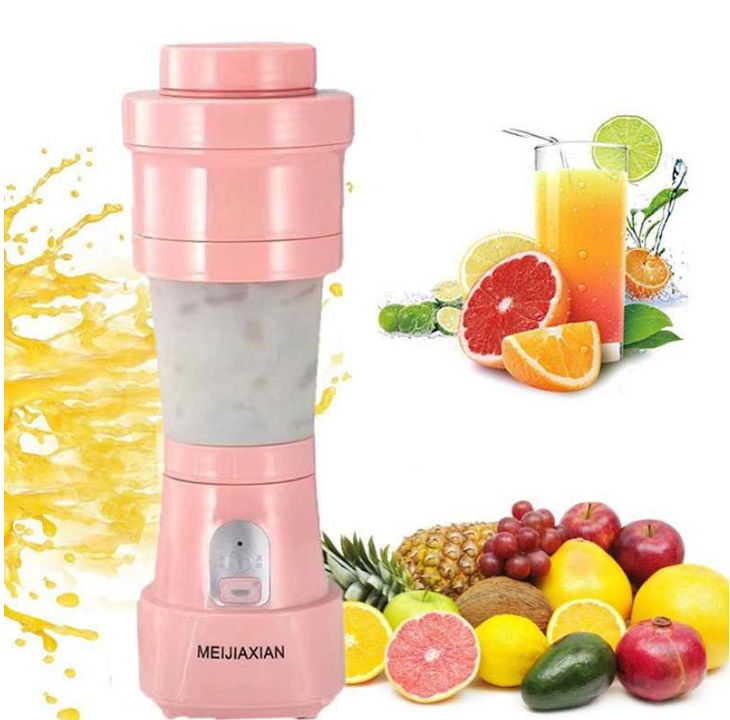 Складаний блендер для соку, Портативна USB-соковичавниця, машина для змішування смузі "Meijiaxian", фото 1