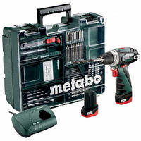 Акумуляторна дриль-шуруповерт Metabo PowerMaxx BS Basic Mobile Workshop + Набір аксесуарів