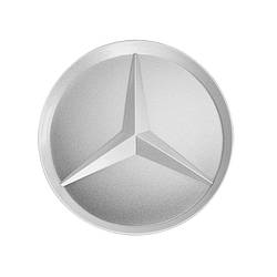 Ковпачок ступиці колеса Mercedes, сріблястий, без хромування по діаметру, артикул B66470203