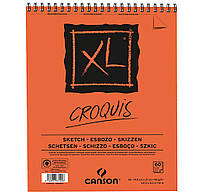 Альбом для ескізів Canson на спіралі XL Sketch Pad 90 гр 14,8x21 см A5 60 л. (0787-220)