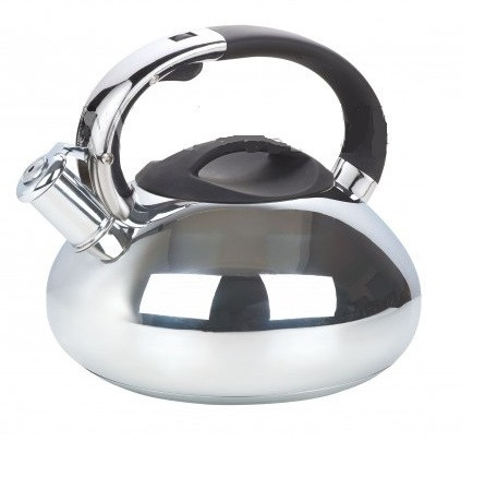 Чайник з нержавіючої сталі зі свистком Edenberg 3.0 л Глянцевий (EB-3538B), фото 1