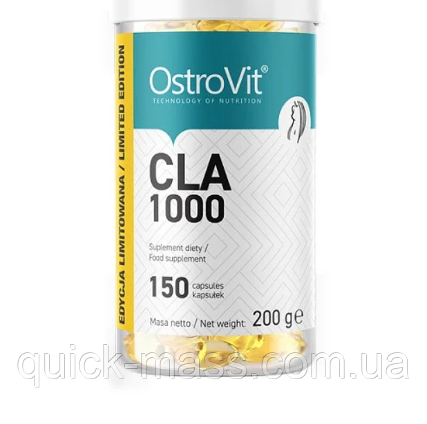 Жироспалювач Ostrovit CLA 1000 caps 150 Limited Edition
