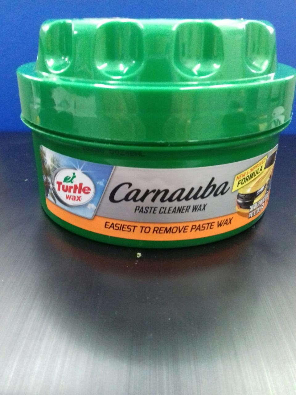Полірувальна паста TURTLE WAX з воском Карнауби (нова формула) 397gr USA