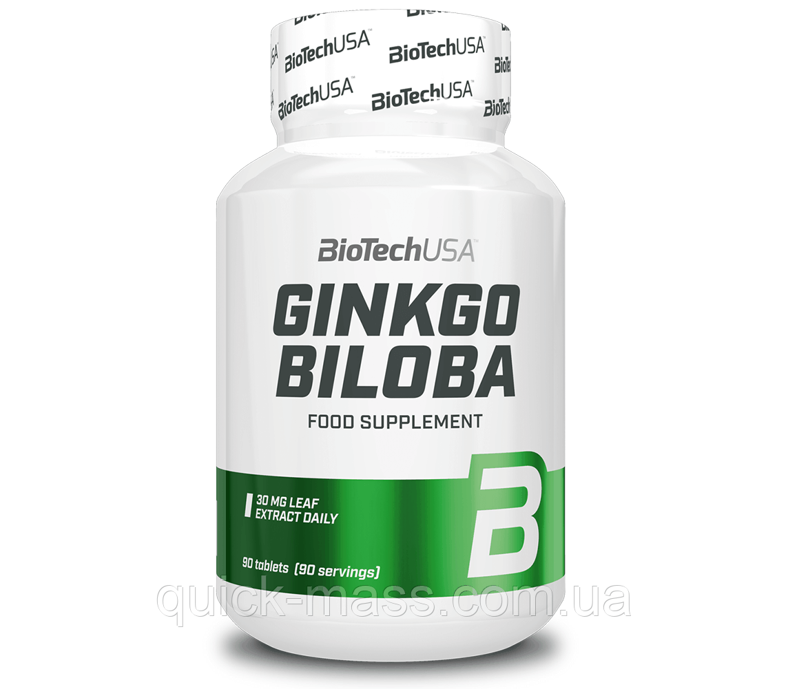 Гінкго білоба BioTech USA Ginkgo Biloba 90tab
