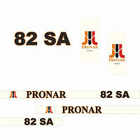 Комплект наклеек (эмблема) Пронар Pronar 82 SA