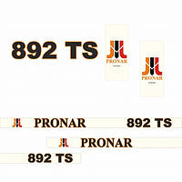 Комплект наклеек (эмблема) Пронар Pronar 892 TS