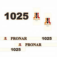 Комплект наклеек (эмблема) Пронар Pronar 1025