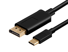 Кабель USB Type-C 3.1 Thunderbolt 3 to DisplayPort Cable 4K 60Hz Macbook ChromeBook Pixel 2K 144Hz