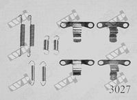 Ремкомплект ручного тормоза WP (Carrab) 3027 для Volvo 142, 144, 145, 164 69-74