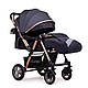 Прогулянкова коляска Ninos Maxi Black, фото 3