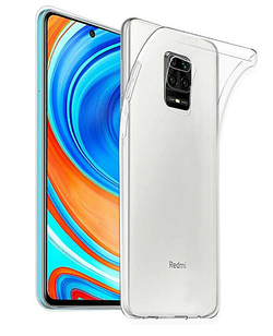 Чохол силіконовий для Xiaomi Redmi Note 9s ультратонкий прозорий (сяомі середні нот 9 с)