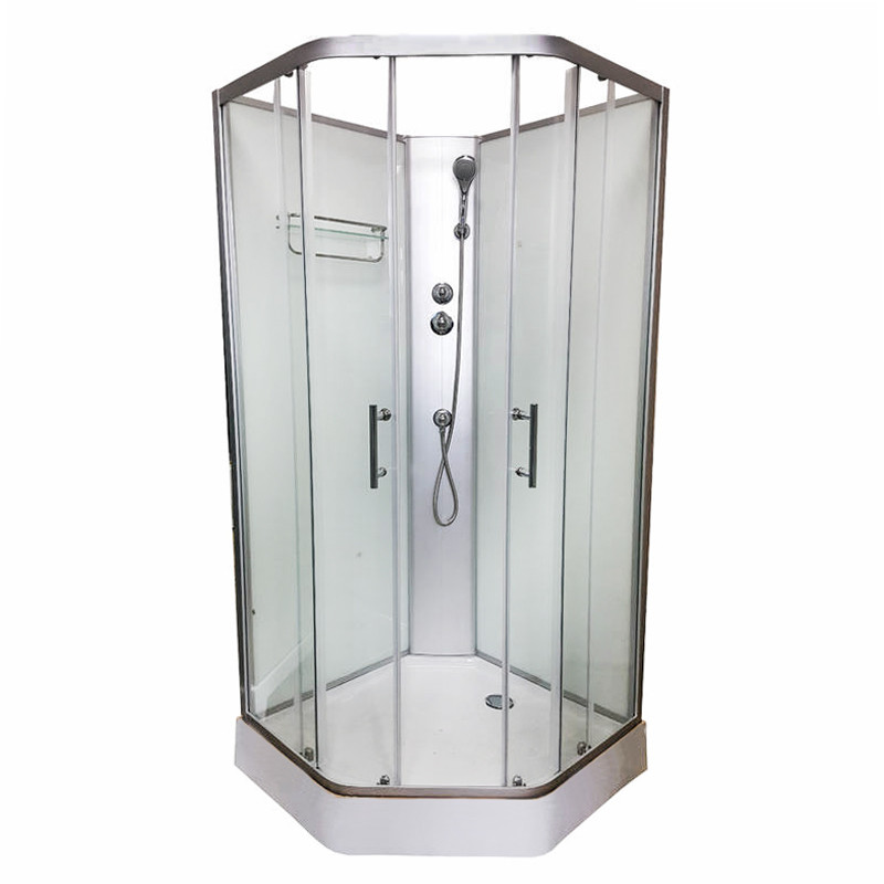 Душовий бокс Veronis BN-1-90 90х90х200 без даху, прозоре скло