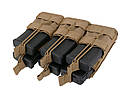 Потрійний подсумок на 6 магазинів M4/M16/AR-15 - COYOTE [8FIELDS], фото 2