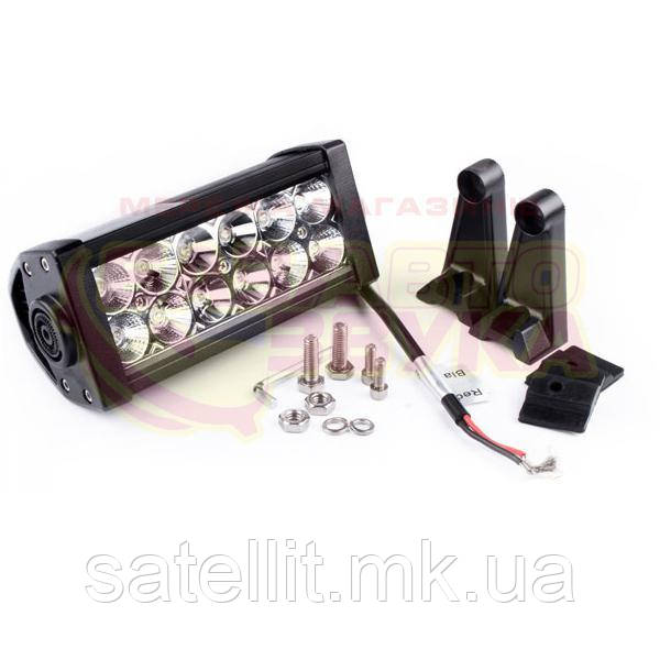 Фара LED прямокутна Lavita 12-діод. (L=252 мм), 293627