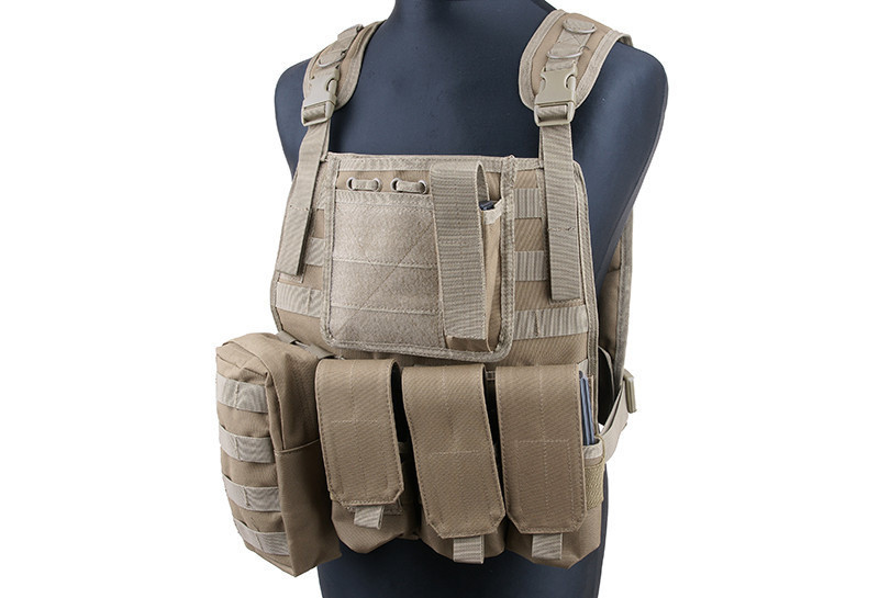 Розвантажувальний жилет GFC MBSS Tactical Vest Coyote, фото 1