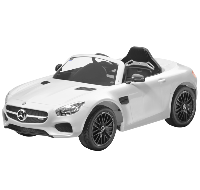 Дитячий електромобіль Mercedes-AMG GT Kids Electric Vehicle, Polar White артикул B66963810 (B66963808)