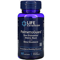 Комплекс для мужчин Life Extension "PalmettoGuard Saw Palmetto / Nettle Root with Beta-Sitosterol" (60 капсул)