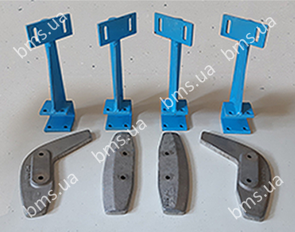 Комплект лопаток та стійок для пневмонагнітачів Estromat