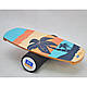 Балансборд Ex-board Summer Orange чорний валик 16 см літій (ex006), фото 4