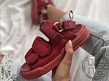 Жіночі сандалії New Balance Beach Couple Sports Sandals Bordo, фото 4