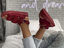 Жіночі сандалії New Balance Beach Couple Sports Sandals Bordo, фото 6