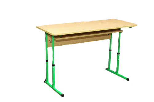 Стіл 2-місний регульований по висоті, фото 1