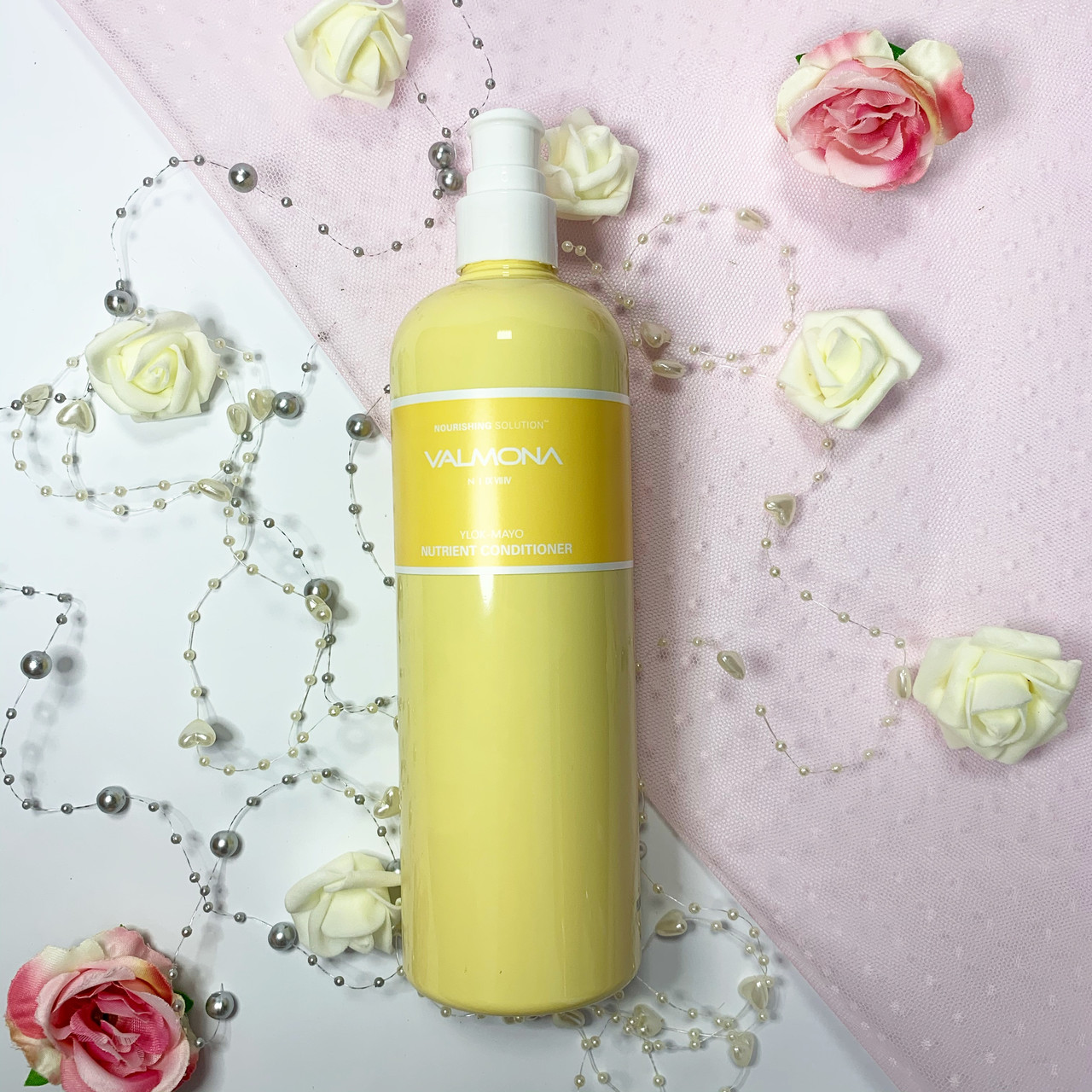 Кондиціонер для волосся ЖИВЛЕННЯ Nourishing Solution Yolk-Mayo Nutrient Conditioner, 480 мл Valmona