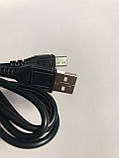 Кабель micro USB до мобільного телефону подовжений 8 мм Black, фото 6