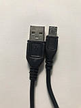 Кабель micro USB до мобільного телефону подовжений 8 мм Black, фото 5
