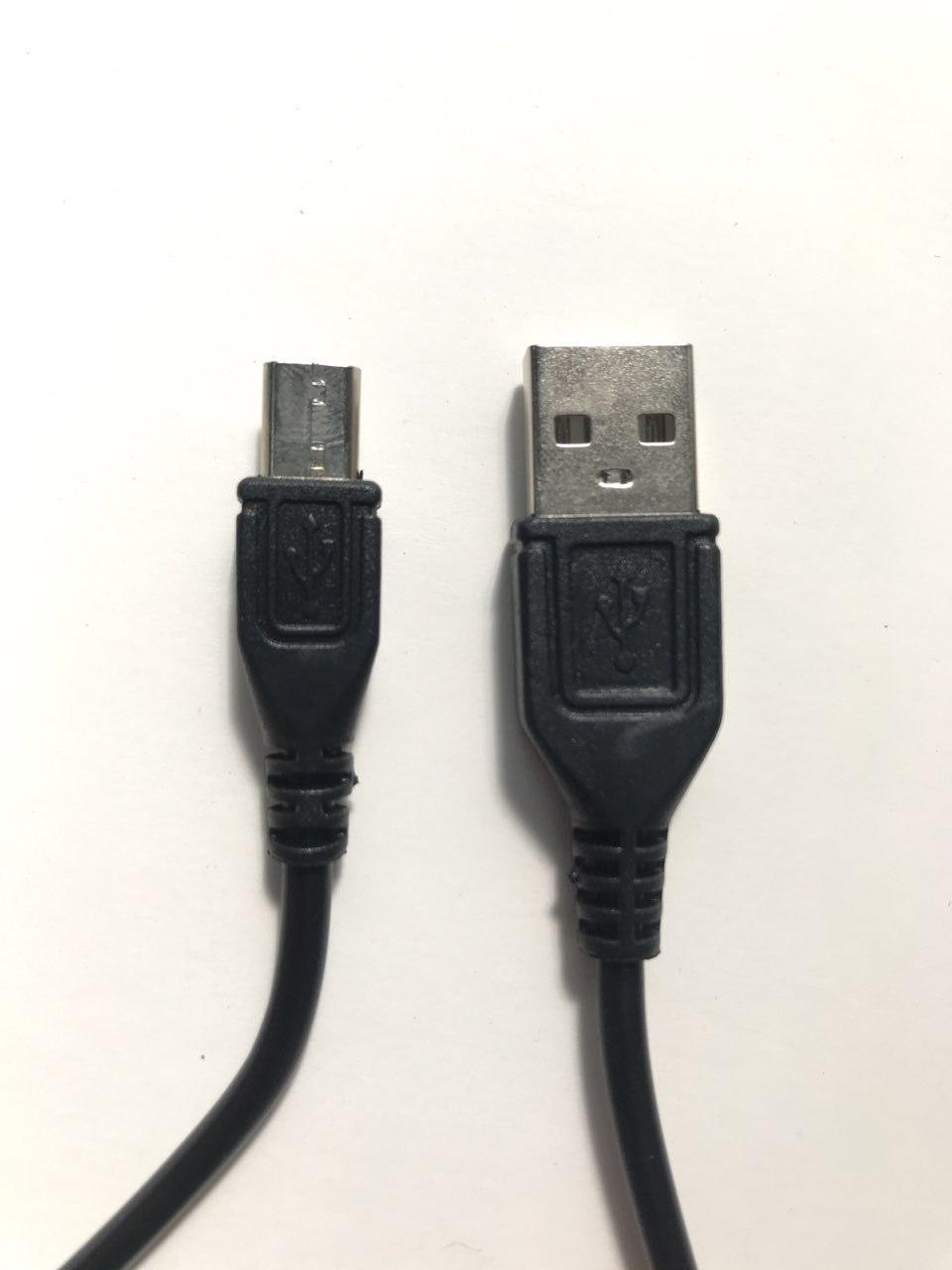 Кабель micro USB до мобільного телефону подовжений 8 мм Black