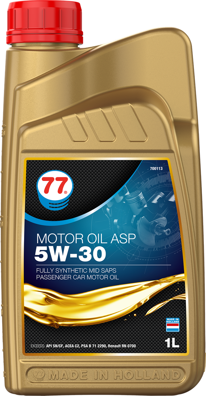 77 MOTOR OIL ASP 5W-30 (кан. 1 л)