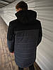 Демісезонна Куртка "Fusion" бренду Intruder (сіра - чорна), фото 6