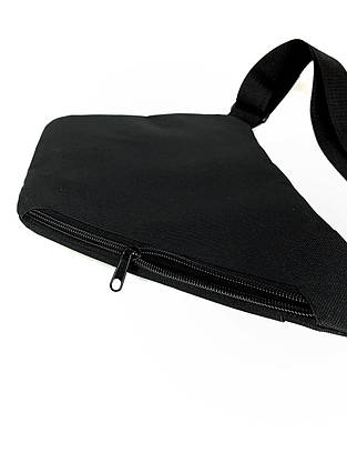 Рюкзак-слінг-сумка-кобура-месенджер / Чоловіча Сумка Crossbody Через Плече Чорна, фото 3