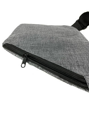 Рюкзак-слінг-сумка-кобура-месенджер / Чоловіча Сумка Crossbody Через Плече Сіра, фото 2