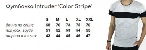 Комплект Футболка "Color Stripe" чорна - червона + Шорти Miami хакі Intruder, фото 3