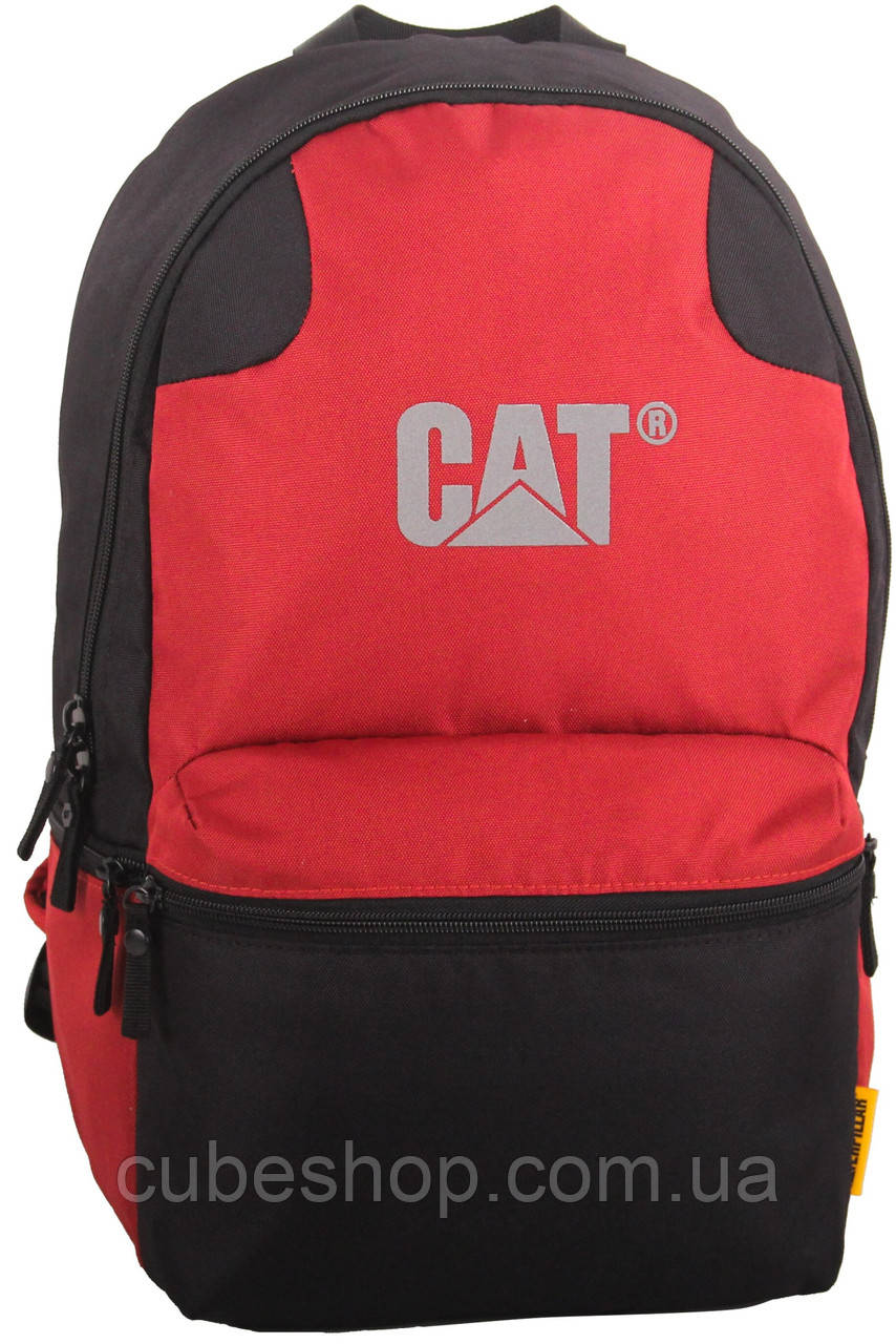 Міський рюкзак CAT Mochilas 83782;430 (червоний-чорний)