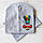 Дитяча шапка з хомутом КАНТА "Brawl Leon" розмір 48-52 сірий (OC-519), фото 3