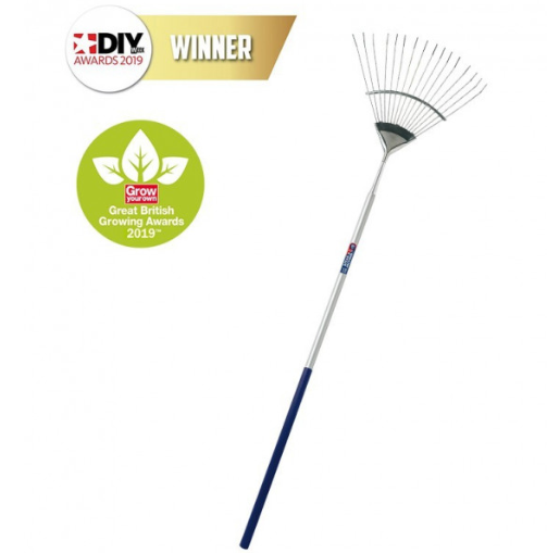 Граблі віялові з алюмінію для аерації Spear&Jackson Англія (ручка 130 см)