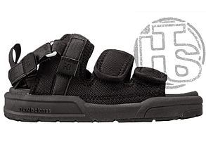 Жіночі сандалії New Balance Beach Couple Sports Sandals Total Black ALL04305