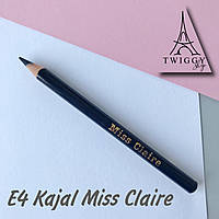 Олівець для повік-каял E4 Miss Claire Soft Kajal Eyeliner