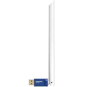 Comfast CF-826F WiFi адаптер 2.4Ghz 300Mbps з потужною антеною 6dbi 20 см.