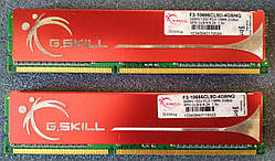 4GB 2*2GB DDR3 1333MHz G.Skill PC3 10600U CL9 RAM Оперативна пам'ять