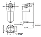 Фільтр напірний MP Filtri FMM0502, фото 2