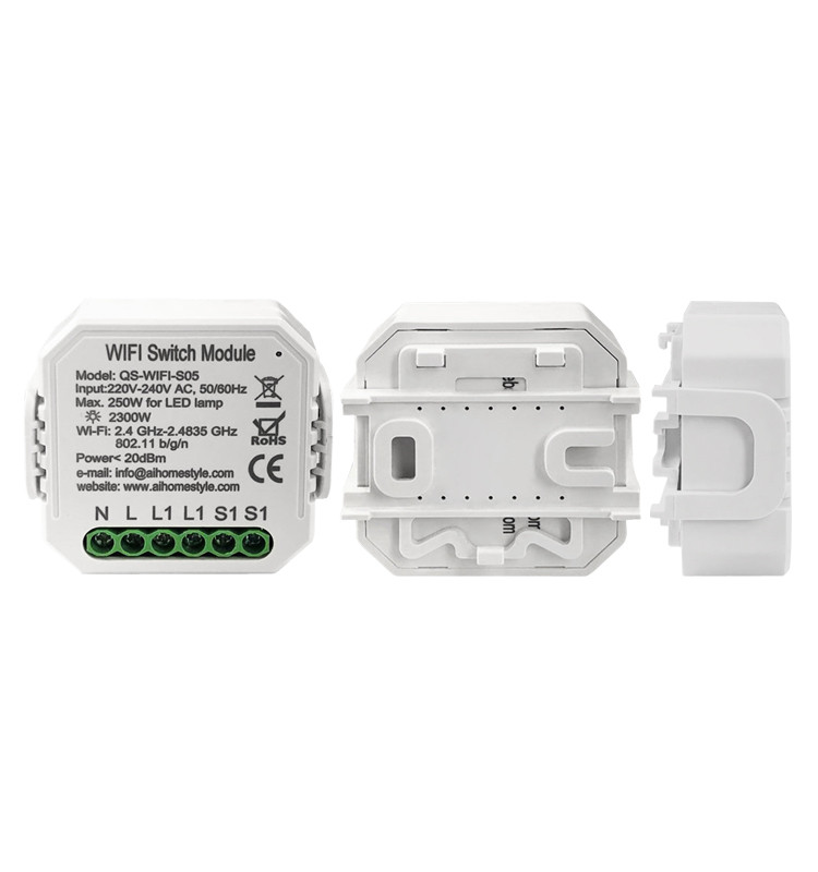 Умный выключатель Tervix Pro Line WiFi Switch (1 клавіша / розетка) - фото 5 - id-p1223408826