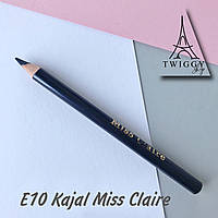 Олівець для повік-каял E10 Miss Claire Soft Kajal Eyeliner