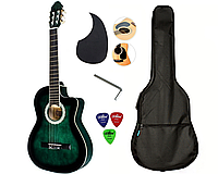 Набор гитара акустическая BANDES CG-851C GLS + чехол + наладка