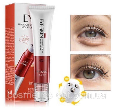 Крем для повік з трьома роликами Images Roll-on Eye Cream Moisturizing Cream, 20 g