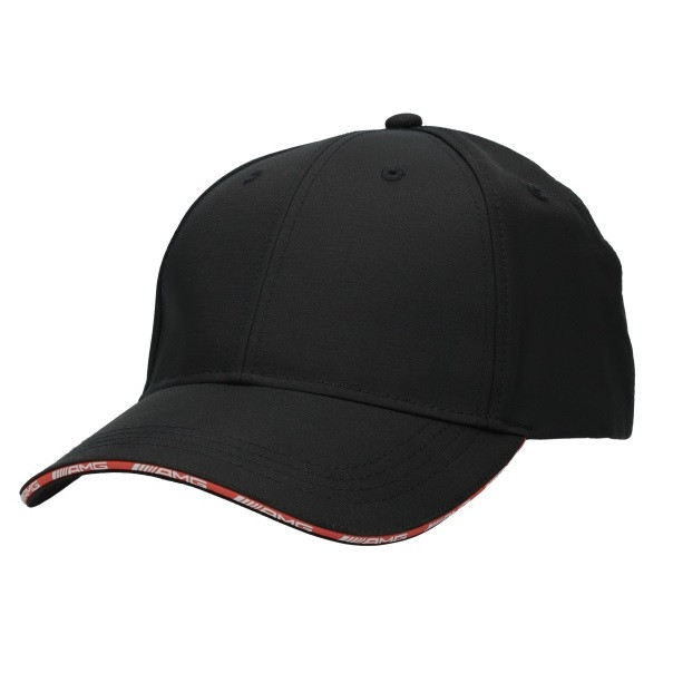 Бейсболка Mercedes-AMG Cap, Black / Red, артикул B66956013